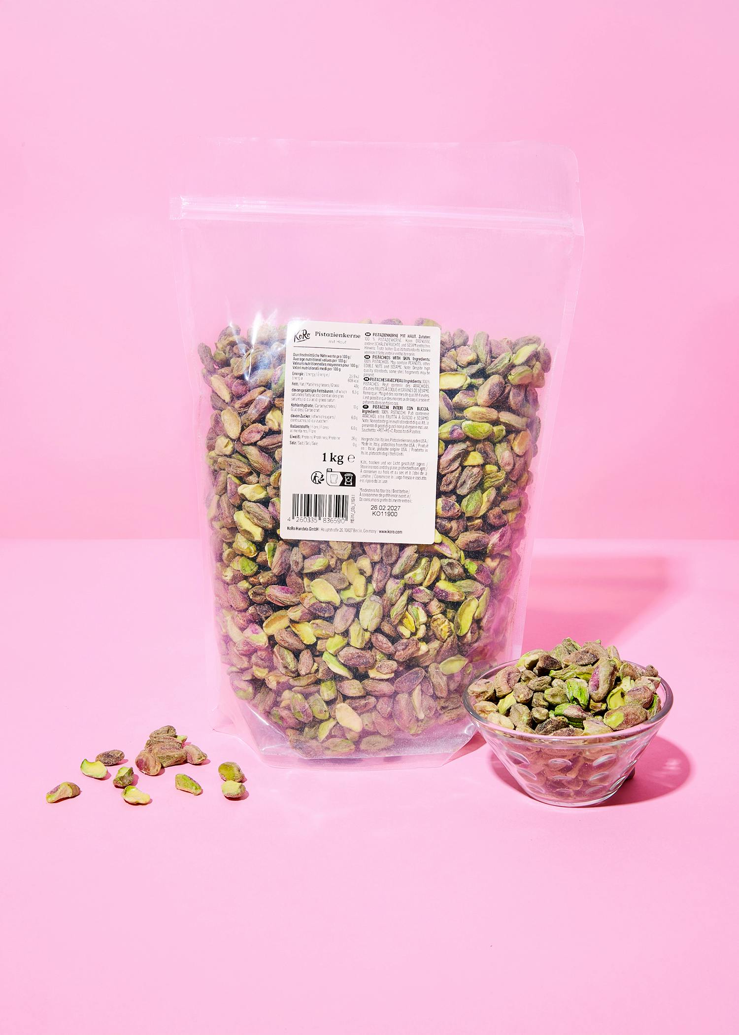 Pistazienkerne mit Haut 1 kg