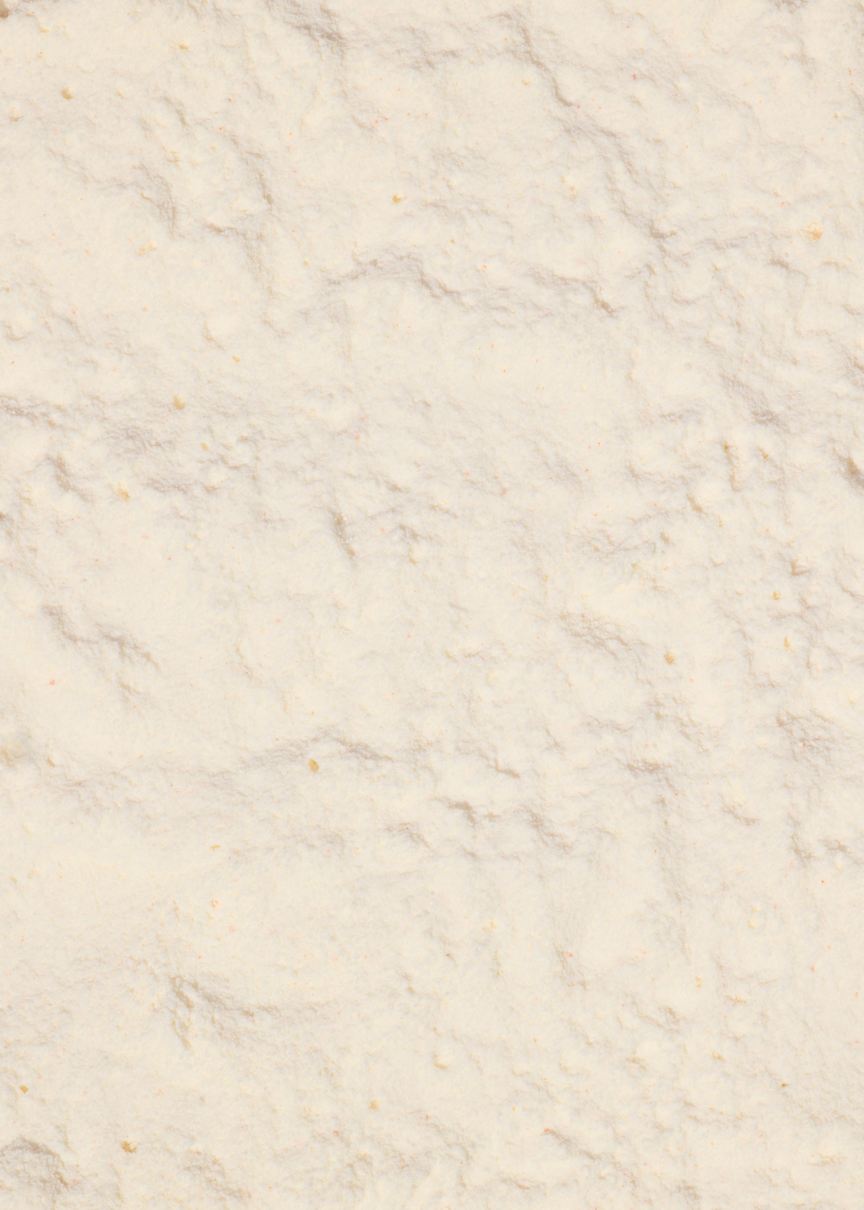 eine Nahaufnahme eines weißen Pulvers